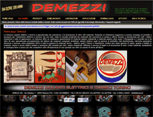 Tablet Screenshot of demezzi.it